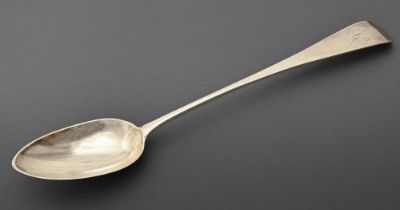 A William IV silver basting spoon, Old English pattern, by Jonathan Hayne, London 1834, 3ozs 8dwts