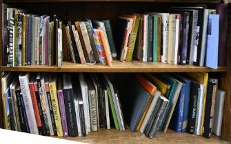 Books. Two shelves of Modern British reference, 20th c , including the Bloomsbury Group and Virginia