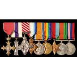 The WWI MC AFC order, decorations and medals of Wing Commander William Harold Nelson Shakespeare,