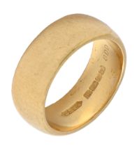 A 22ct gold wedding ring, Birmingham 1973, 11.5g, size L Light wear scratches