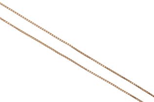 A 9ct gold chain, 40cm l, 4.5g Good condition