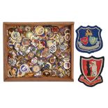 Bowls. A collection of club, county and bowling association member's enamel badges, including