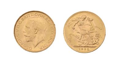 Gold coin. Sovereign 1925SA