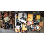 Photography. Miscellaneous accessories, flash guns, lenses, filters and cases