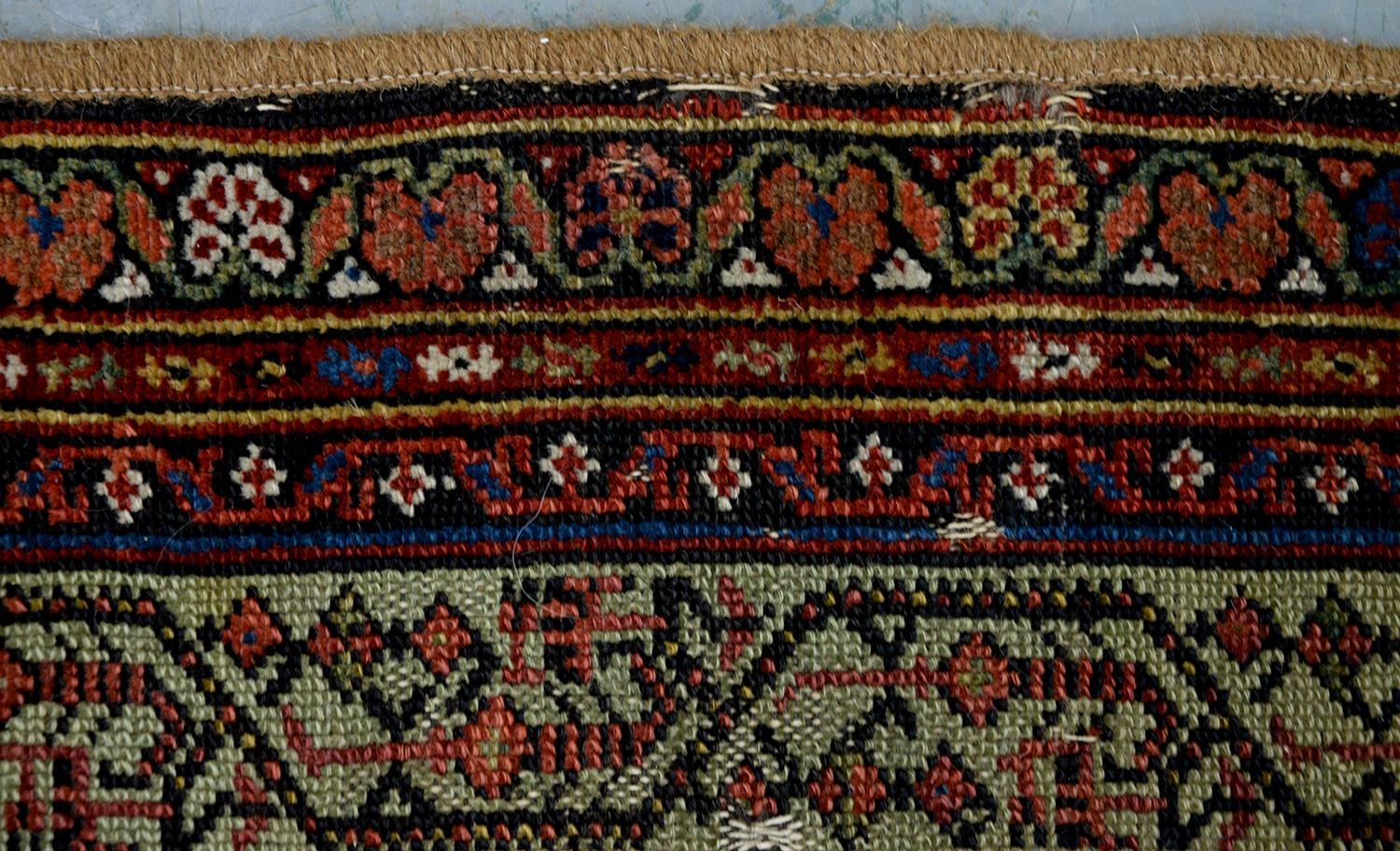 A Persian rug, 228 x 136cm and two runners, 294 x 102cm and smaller - Image 17 of 23