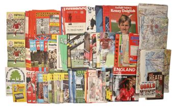 Soccer. A collection of Nottingham Forest football programmes and reviews, 1970s and later and