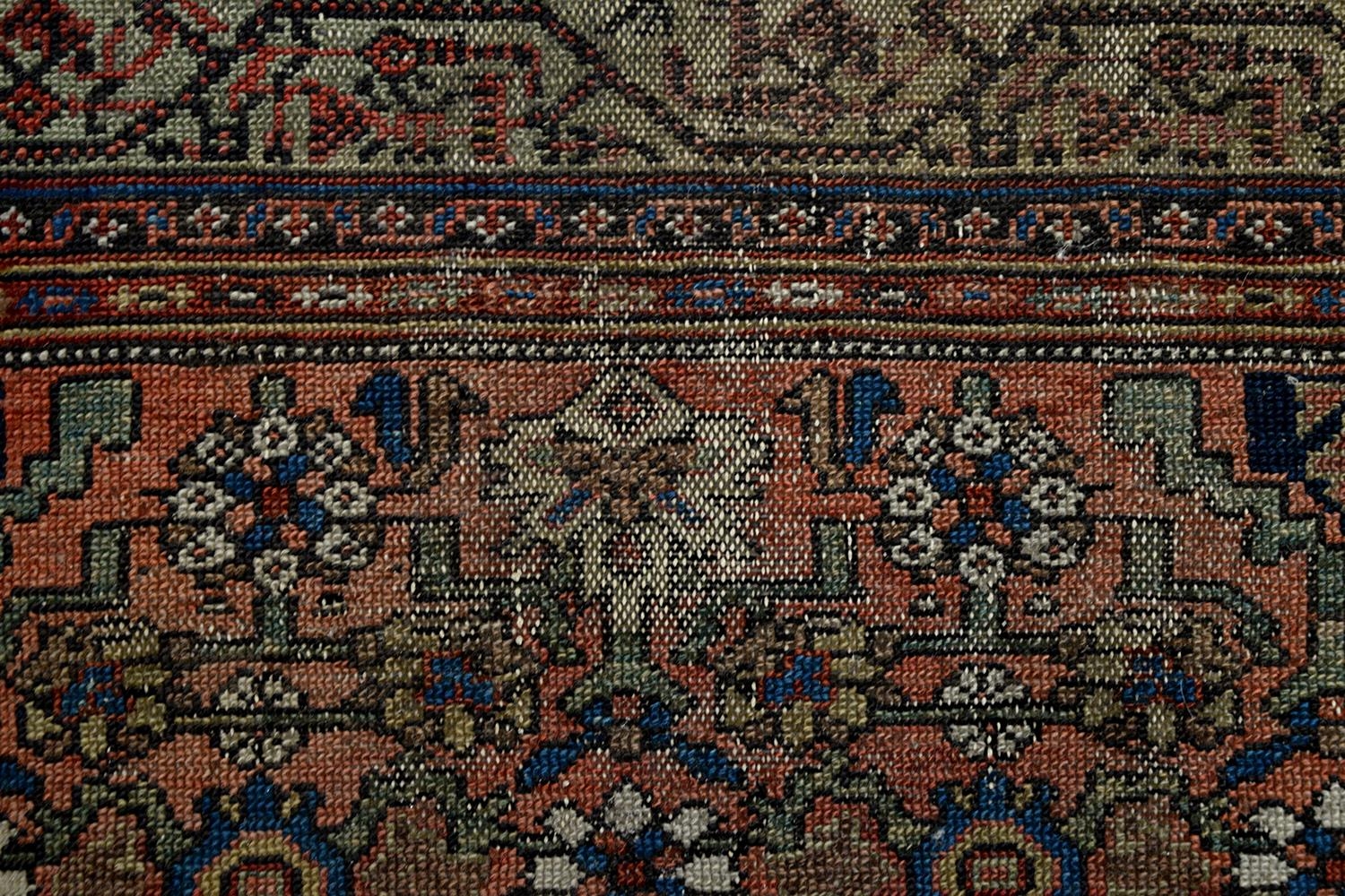 A Persian rug, 228 x 136cm and two runners, 294 x 102cm and smaller - Image 20 of 23