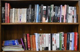 Books. Ten shelves of general stock, including military history, some local Nottingham and