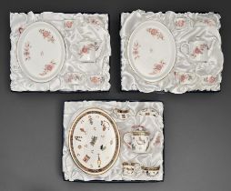 Three Royal Crown Derby miniature tea services, early 21st c, including Treasures of Childhood, each