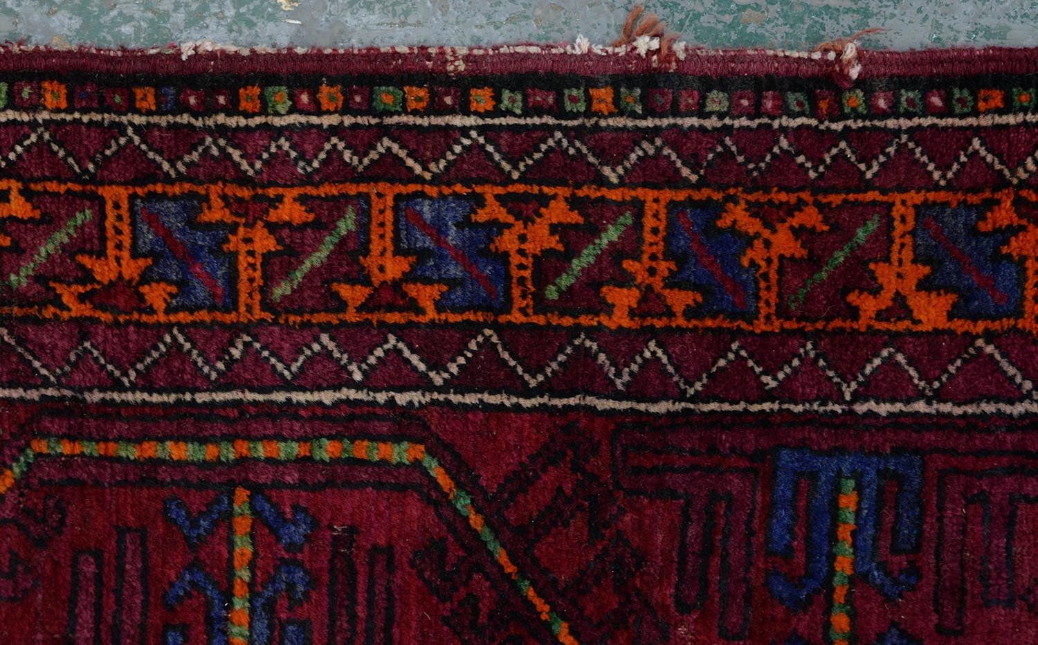 A Persian rug, 228 x 136cm and two runners, 294 x 102cm and smaller - Image 9 of 23