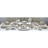 An extensive Royal Albert Old Country Roses pattern dinner service and related ornamental ware,