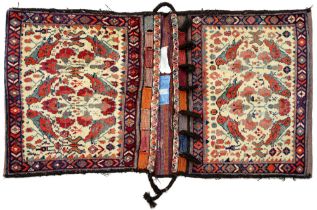 An Afshar saddle bag, 155 x 89cm