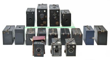 Miscellaneous Ensign and other box and other cameras, first half 20th c (16)