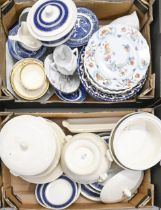 A Wedgwood cream coloured earthenware Edme dinner service and miscellaneous other ceramics