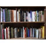 Books. Twelve shelves of general stock, 20th c, fiction and non-fiction, including miscellaneous