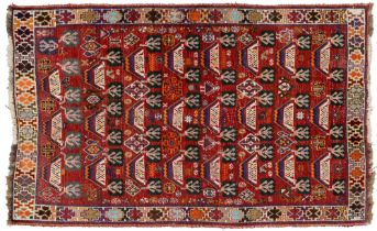 An Afshar Persian rug, 200 x 123cm