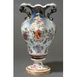 A Samson porcelain chinoiserie vase, 44cm h