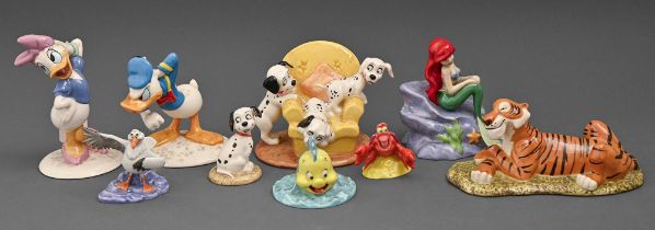 Royal Doulton Walt Disney figures (9)