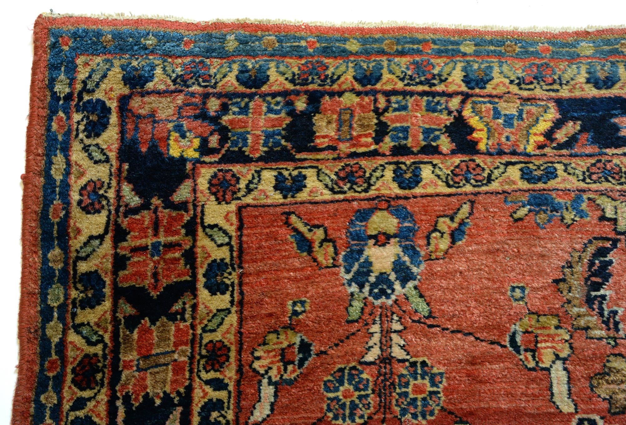 A Sarouk rug, 102 x 157cm - Image 6 of 9