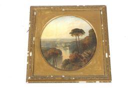 Thomas Miles Richardson II (1813-1890) JR. R.W.S. oil on oak panel.