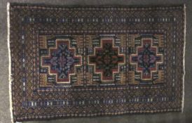 A 20th century prayer rug.