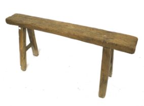 An 18/ 19 th century Oak bench/stand.