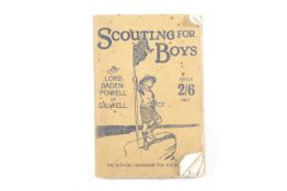 Book: 'Scouting for Boys' by Lord Baden Powell of Gilwell.
