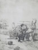 A E Phelps 20th century etching.