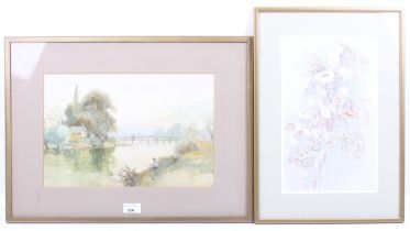 Two watercolour paintings Bothams & Harrows.