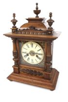 Vintage HAC German 14 day striking mantel clock. No. 3167.