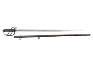 A Victorian 1821 Pattern Royal Artillery officer's sword.
