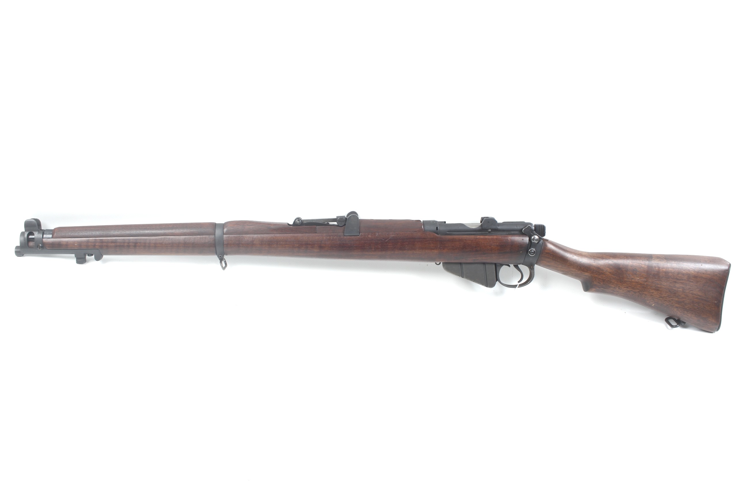 A .303 short mag Lee Enfield bolt action rifle. - Image 2 of 3