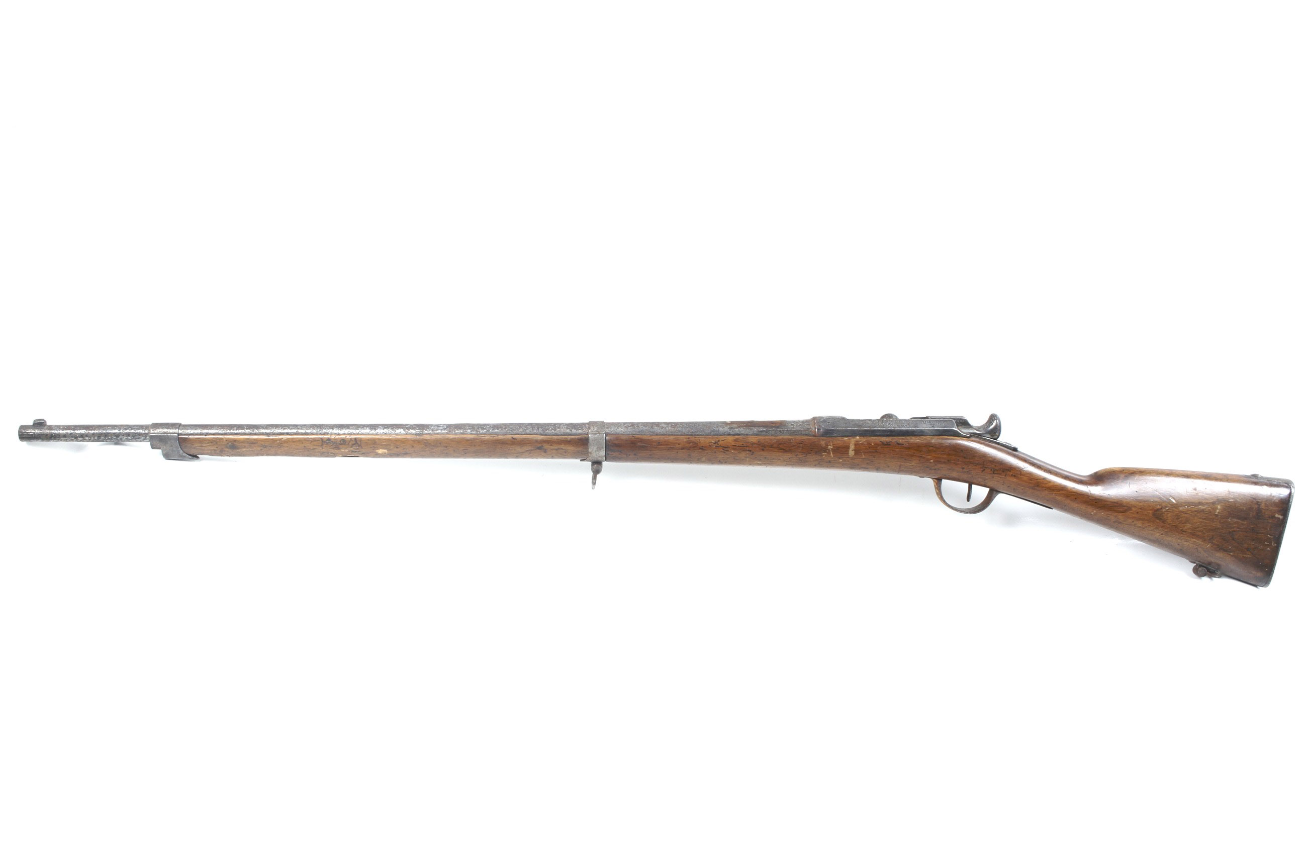 A circa 1920 St Etienne 11mm calibre bolt action rifle. Serial number 20568. - Image 2 of 4