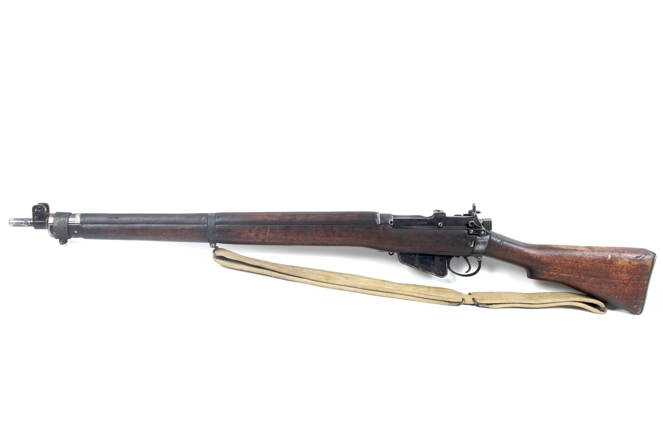 A No 4 Mk 1 Lee Enfield .303 calibre bolt action rifle. - Image 2 of 3