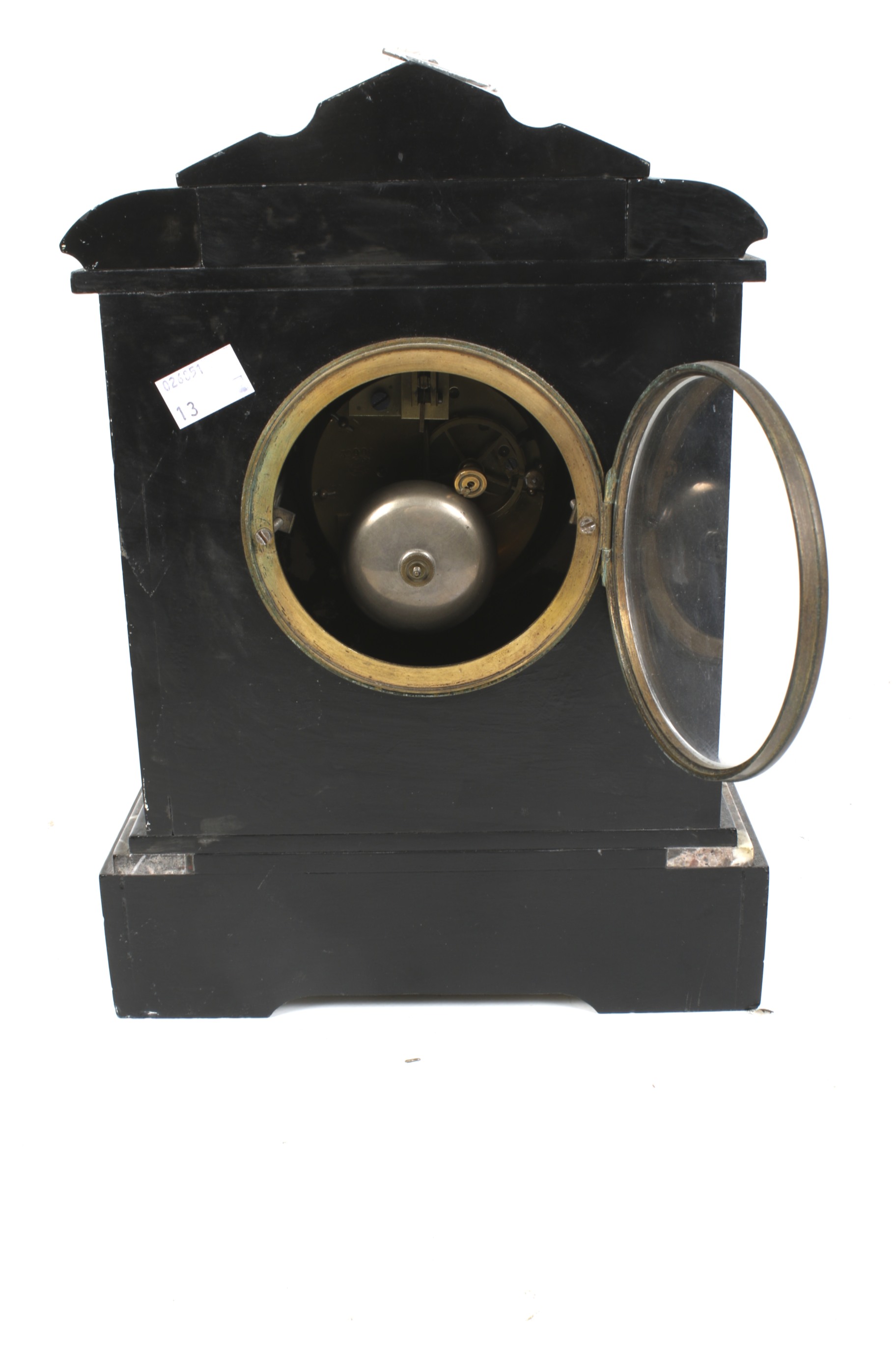 A 19th century Henri Marc of Paris mantle clock. - Image 2 of 2