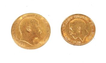 An Edward VII, sovereign 1904,