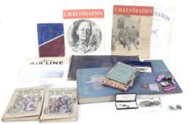 An interesting collection of military related items and ephemera.