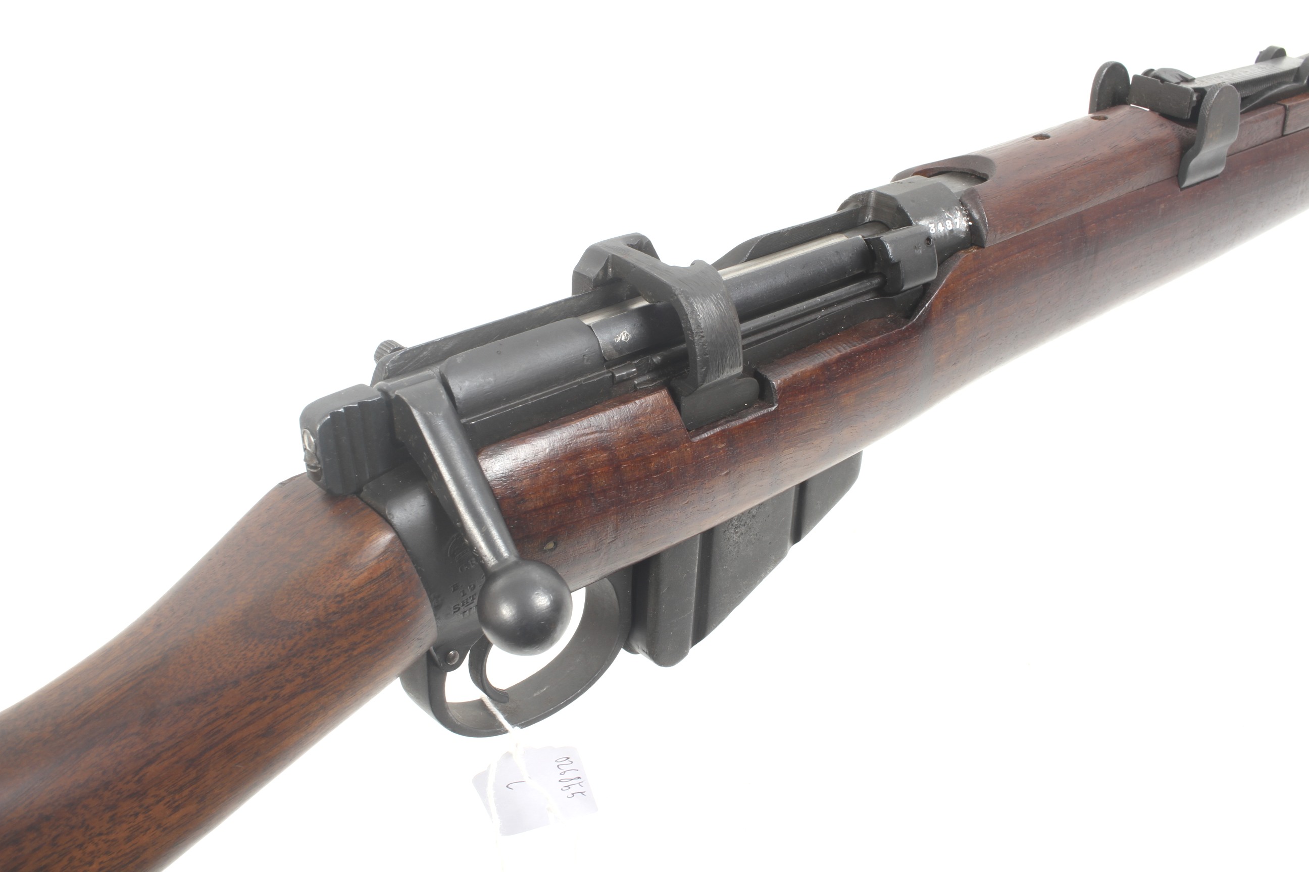 A .303 short mag Lee Enfield bolt action rifle. - Image 3 of 3