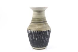 A mid-century Devon Studio Pottery vase.