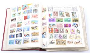 An old world Triumph stamp album.