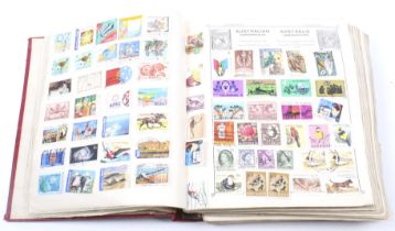 An old world Triumph stamp album.