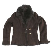 A Celt sheepskin coat.