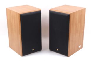 A pair of KEF Cresta Bi-Wired hi-fi stereo speakers.