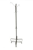 A mid-century metal coat stand.