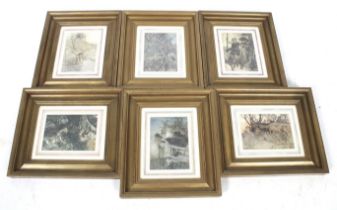 A set of six Arthur Rackham (1867-1939) prints.