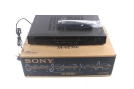 A Sony TA-VE150 Integrated AV Amplifier. 5.