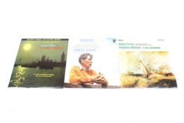 Three signed Classical LP vinyl records. Including Colin Davis - Micheal Tippet Symphony No.