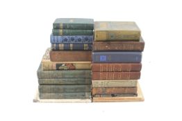 A quantity of assorted vintage and antiquarian books.