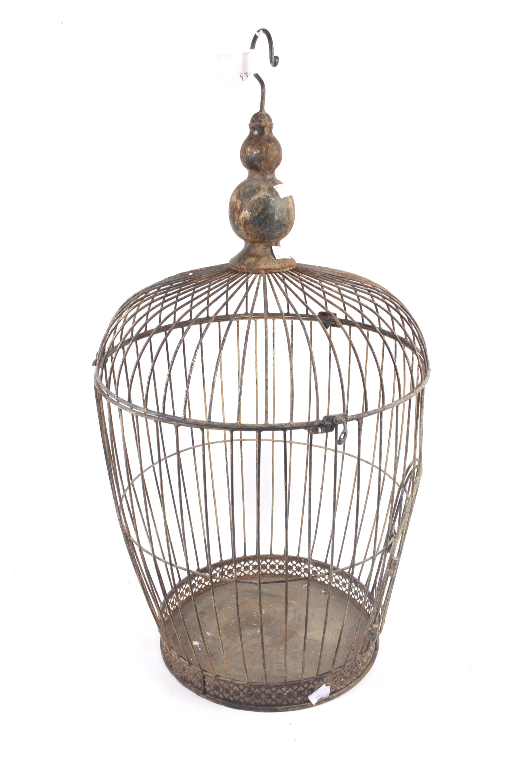 A late 19th/early 20th century bid cage.