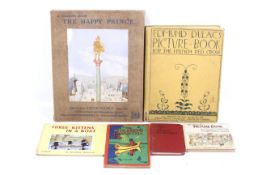 Six books to include Edmund Dulac's Picture Book for the French Red Cross.